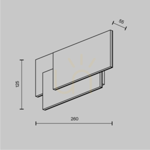 Nástenné svietidlo TRAME C804WL-L12W Maytoni small 9