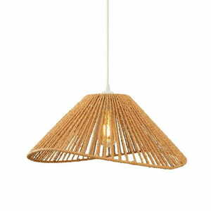 Závesné svietidlo Max Light Amalfi I P0577 prírodné 45 cm pletený papier small 1