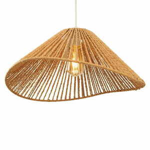 Závesné svietidlo Max Light Amalfi I P0577 prírodné 45 cm pletený papier small 2