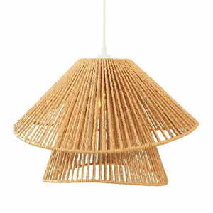 Závesné svietidlo Max Light Amalfi II P0578 prírodné 45 cm pletený papier small 2