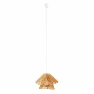 Závesné svietidlo Max Light Amalfi II P0578 prírodné 45 cm pletený papier small 0