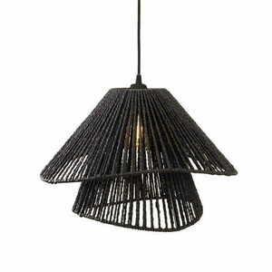 Závesné svietidlo Max Light Amalfi II P0580 čierne 45 cm small 1