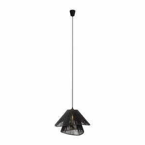Závesné svietidlo Max Light Amalfi II P0580 čierne 45 cm small 0