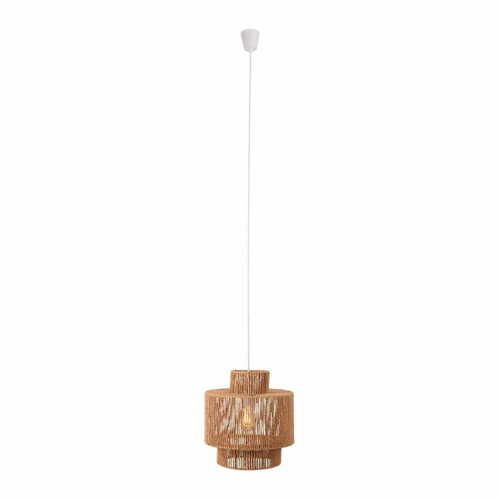 Skontrolujte Závesné svietidlo Max Light Labriz P0586 biele 35 cm 15W tkaný papier