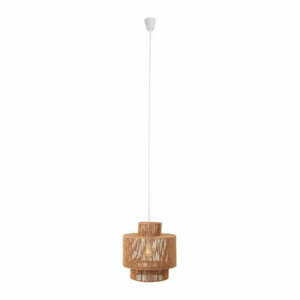 Závesné svietidlo Max Light Labriz P0586 biele 35 cm 15W tkaný papier small 0