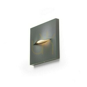 Vonkajšie nástenné svietidlo BOBO SQ, antracitové, LED 3 W, 3000 K, IP65 small 0