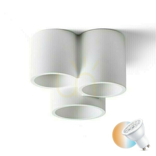 Skontrolujte Stropné svietidlo Gina Iii 230 V Led Gu10 3x5 W.