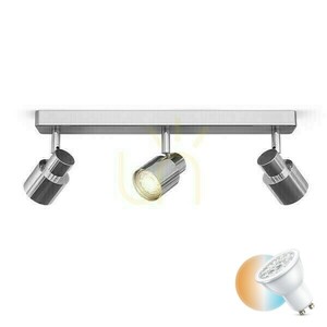Nástenné svietidlo Rendl VALTO III, chróm, 3 × GU10, R13704 small 0