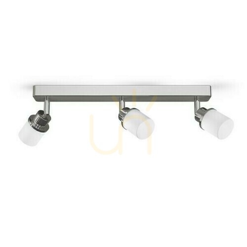 Skontrolujte Nástenné svietidlo Linn Iii Povrchová montáž Opálové sklo/chróm 230 V Led G9 3x3 W Ip44
