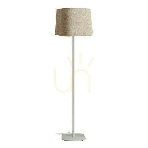 Skontrolujte Perth Stojaca lampa béžová/biela 230 V Led E27 15 W.