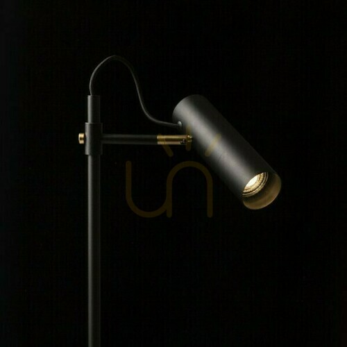 Skontrolujte Stojaca lampa Varia Black Brass 230 V Led Gu10 9 W.