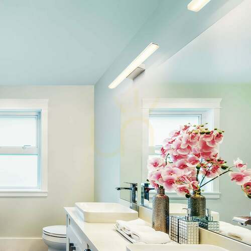 Skontrolujte Nástenné svietidlo Rendl MAREA 60 LED 18 W 1954 lm 3000 K IP44 biele 60 cm
