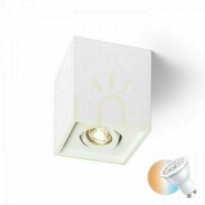 Stropné svietidlo Coles Sq 230 V Led Gu10 15 W. small 0