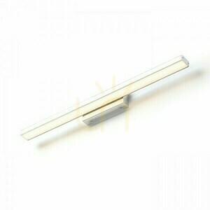 Nástenné svietidlo Panon Krátke nástenné svietidlo chróm 230 V Led 18 W Ip44 3000 K small 0