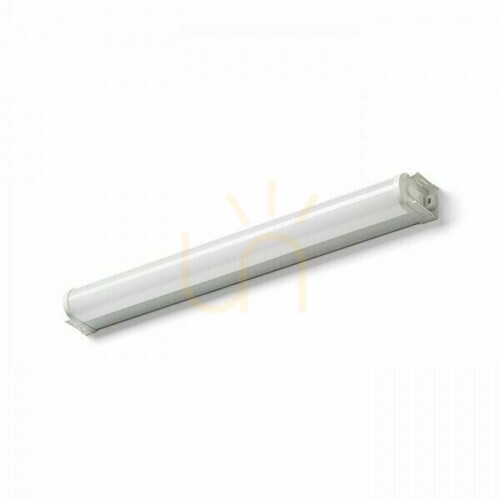 Skontrolujte Tampa 60 nástenné svietidlo bez koncoviek Biela 230 V Led 15 W Ip44 3000 K