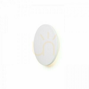 Nástenné svietidlo Atlanta 13 Povrchová montáž Biela 230 V Led 6 W Ip54 3000 K small 2