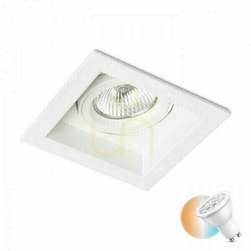 Skontrolujte Acasa zapustené stropné svietidlo biele 230 V Gu10 50 W.