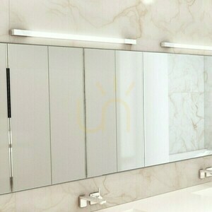 Nástenné svietidlo Amenity 90 nástenné svietidlo chróm 230 V Led 11 W Ip44 3000 K small 1
