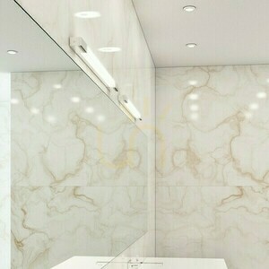 Nástenné svietidlo Amenity 90 nástenné svietidlo chróm 230 V Led 11 W Ip44 3000 K small 2