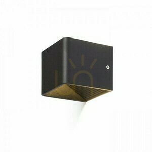 Nástenné svietidlo Onyx Black 230 V Led 5 W 3000 K small 0