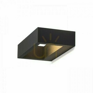 Neman nástenné svietidlo čierne 230 V Led 10 W 3000 K small 3