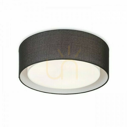 Skontrolujte Plafond Otis 50 Stropná čierna/biela 230 V Led E27 3x15 W.