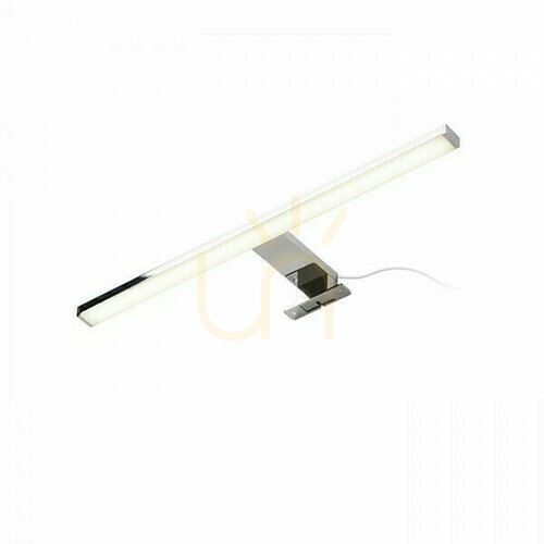 Skontrolujte Nástenné svietidlo Balea 500 pre skrinku Chrome 230 V Led 7 W 120° Ip44 3000 K