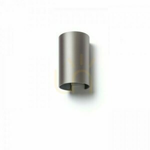 Nástenné svietidlo Rendl RON W 15/25 Monaco holubia sivá/strieborná PVC E27 15 W small 0