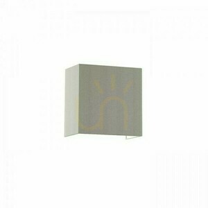 Rendl LOPE W 25/14 nástenné svietidlo, svetlosivé chintzové tienidlo / biele PVC, E27, 15 W small 2