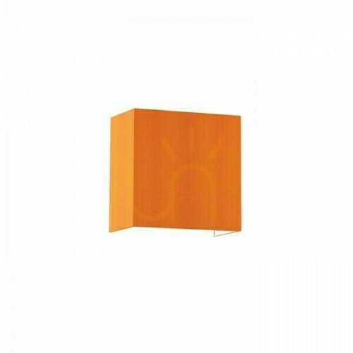 Skontrolujte Nástenné svietidlo Lope W 25/14 nástenné svietidlo Chintz Orange/White Pcv 230 V Led E27 15