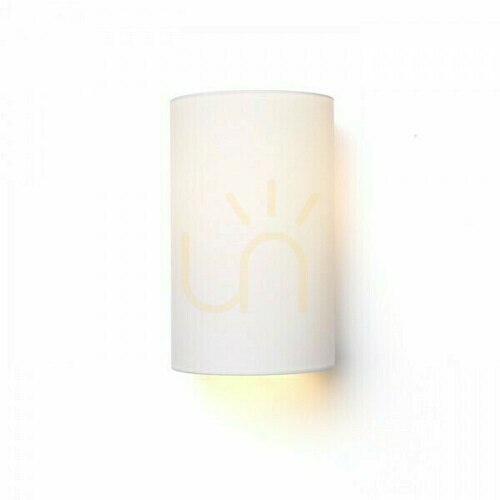 Skontrolujte Nástenné svietidlo Ron W 15/25 stena Polycotton White/White Pcv 230 V Led E27 15