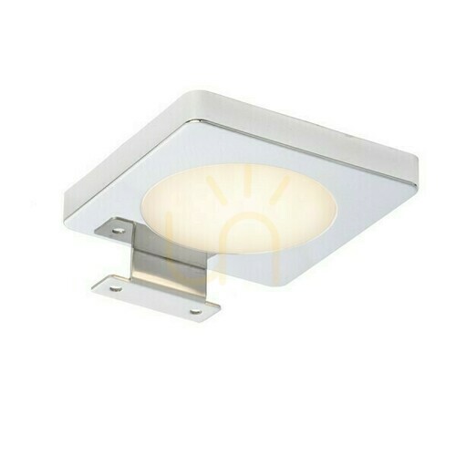 Skontrolujte Nástenné svietidlo Yolo Sq Over Mirror Chrome 12 V= Led 4 W Ip44 3000 K