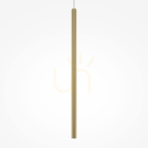 Závesné svietidlo Maytoni PRO EXTRA MOD160PL-L6G4K1, trubica 80 cm Ø 3 cm, LED 6 W 500 lm 4000K CRI 90, zlaté small 4