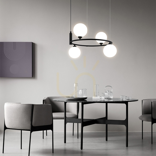Skontrolujte Závesné svietidlo RING MOD013PL-04B Maytoni