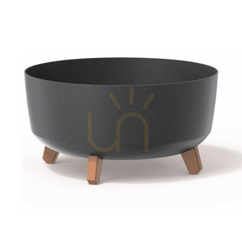 Skontrolujte Gracia Low Eco Wood-antracitový mrazuvzdorný hrniec 14,3 l