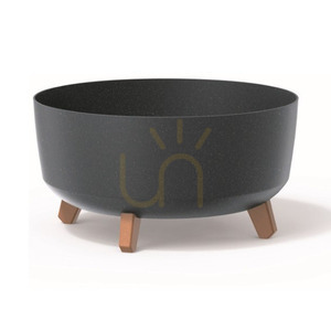 Gracia Low Eco Wood-antracitový mrazuvzdorný hrniec 14,3 l small 0