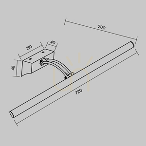 FINO osvetlenie obrazu MIR003WL-L16CH Maytoni small 5