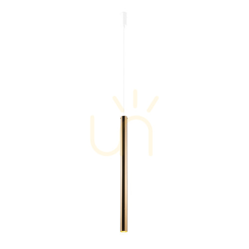 Skontrolujte Závesné svietidlo Antigo Akadi 1 leštená mosadz biela 200 cm LED MR11