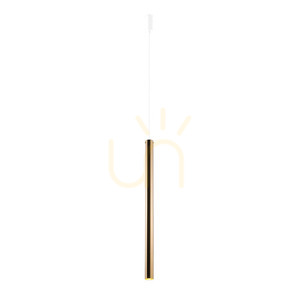 Závesné svietidlo Antigo Akadi 1 leštená mosadz biela 200 cm LED MR11 small 0