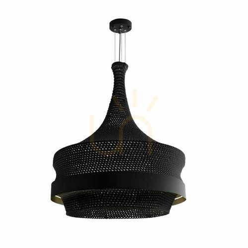 Skontrolujte Závesné svietidlo Antigo Dota O čierne 80 cm 2x E27 LED 5030
