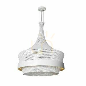 Závesné svietidlo Antigo Dota O biele 80 cm LED 3000K 2-bodové 5031 small 0