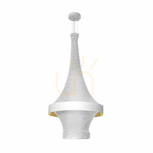Skontrolujte Závesné svietidlo Antigo Dota A biele 60 cm 2x E27 LED 5034