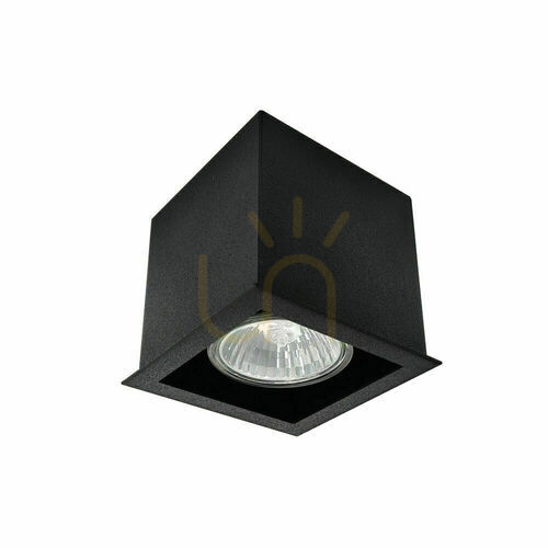 Skontrolujte Stropné svietidlo Antigo Cage Mini čierne GU10 8x8 cm oceľové 1078