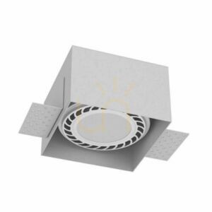 Zapustené svietidlo Antigo Cage biele LED ES111 12x12 cm 3269 small 0