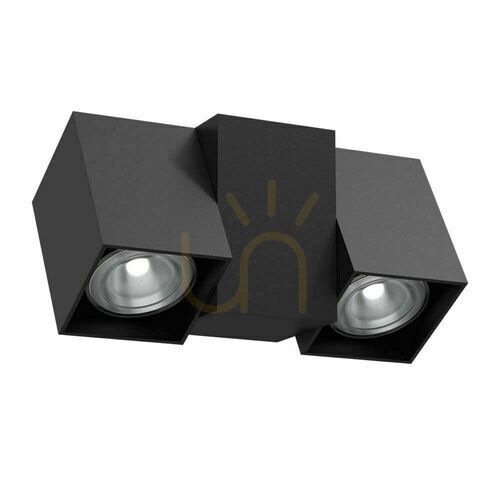 Skontrolujte Reflektor Antigo Cube 2 čierny GU10 95 mm oceľ 2294