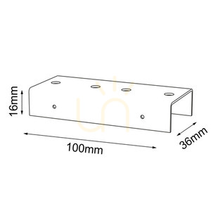 Priamy konektor Antigo Line Move biely 100 mm 1018 small 1