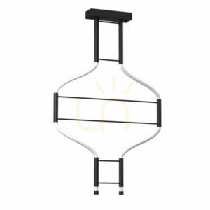 Závesné svietidlo Antigo Alha S 2 LED čierne 57 cm 9053 small 0