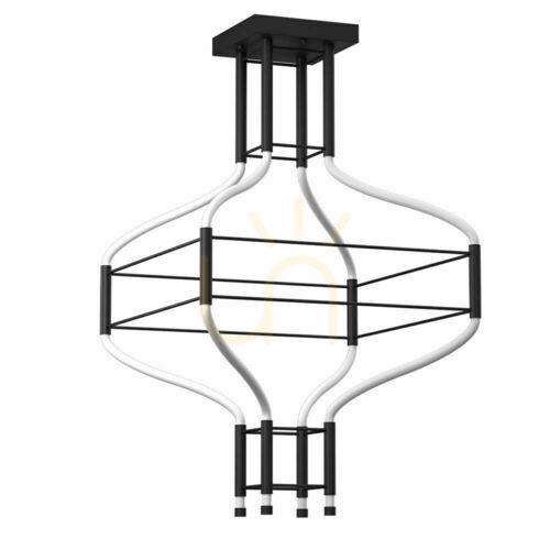 Skontrolujte Závesné svietidlo Antigo Alha S 4 LED čierne 61,4 cm 9056