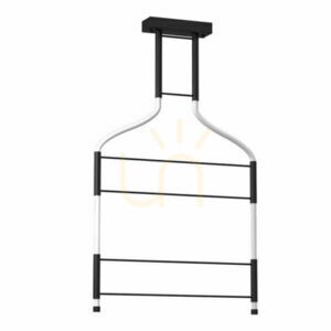 Závesné svietidlo Antigo Alha S 2 LED čierne 57 cm 9057 small 0