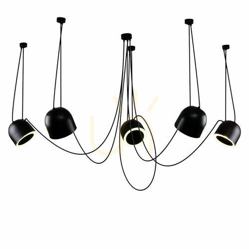 Skontrolujte Závesné svietidlo Antigo DOBO 5 čierne 9038 LED E14